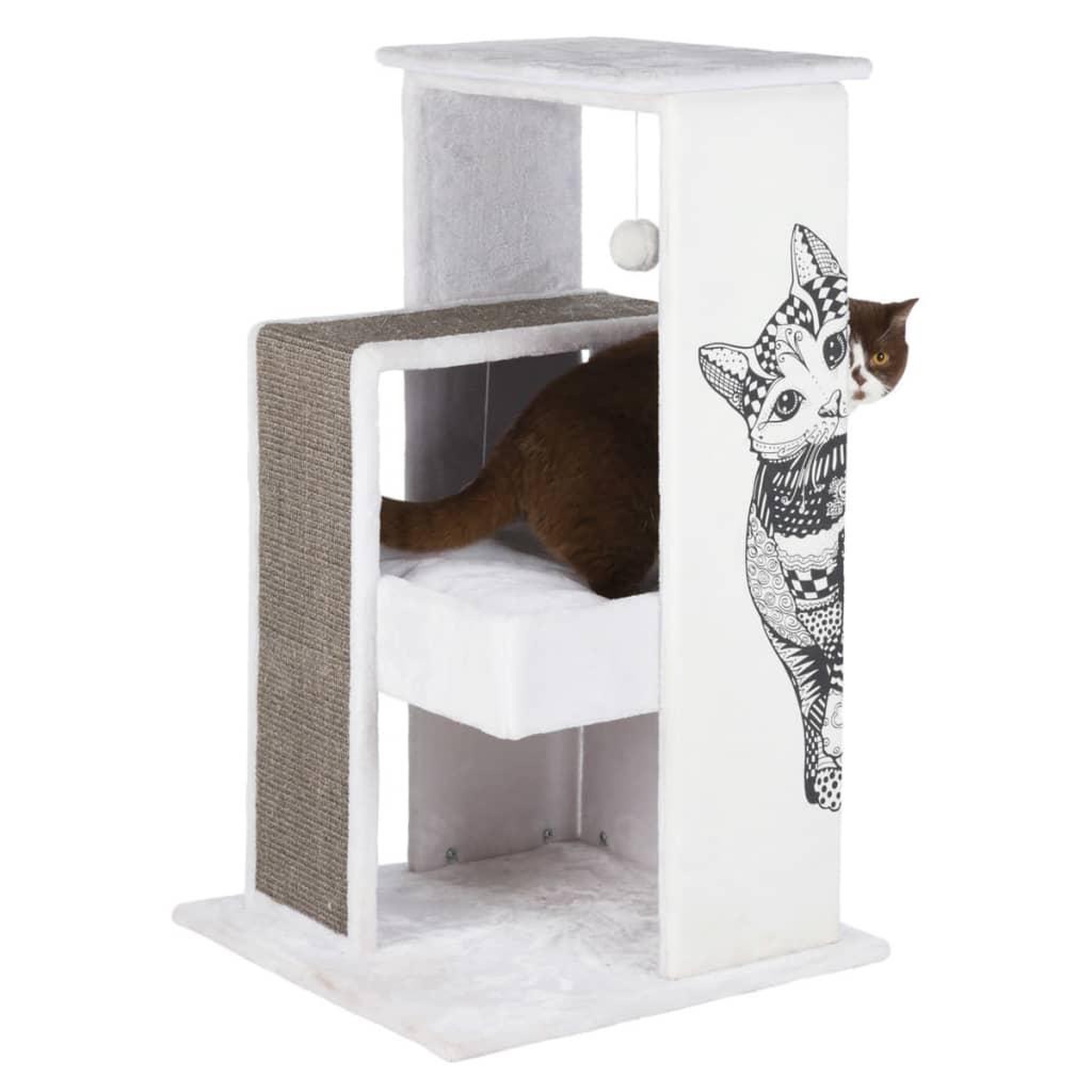 Voir la diapositive 2 : Trixie TRIXIE Poste de grattage Lucia 101 cm