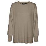 Vero Moda Pull Marron Femme Vero Moda Nancy. Coloris disponibles : Marron