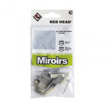 RED HEAD kit chevilles à expansion miroir RED HEAD, Diam.6 x L.25 mm