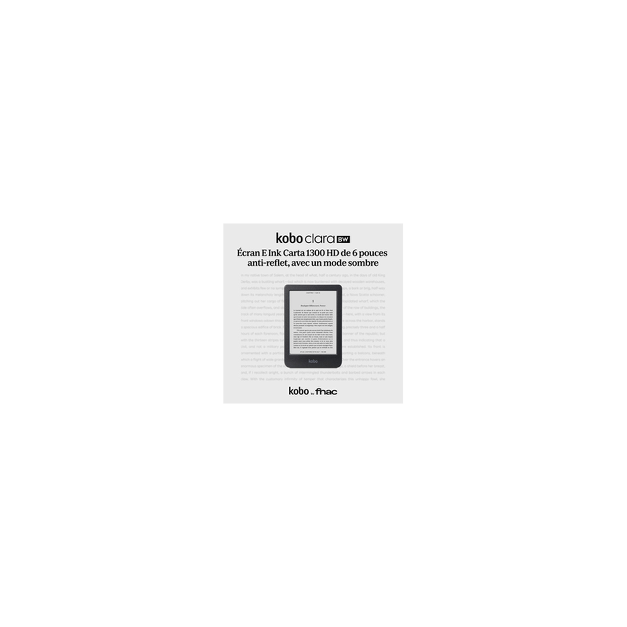 Voir la diapositive 5 : kobo Liseuse eBook Kobo Liseuse numerique Kobo by Fnac Clara BW 6 16 Go Noir