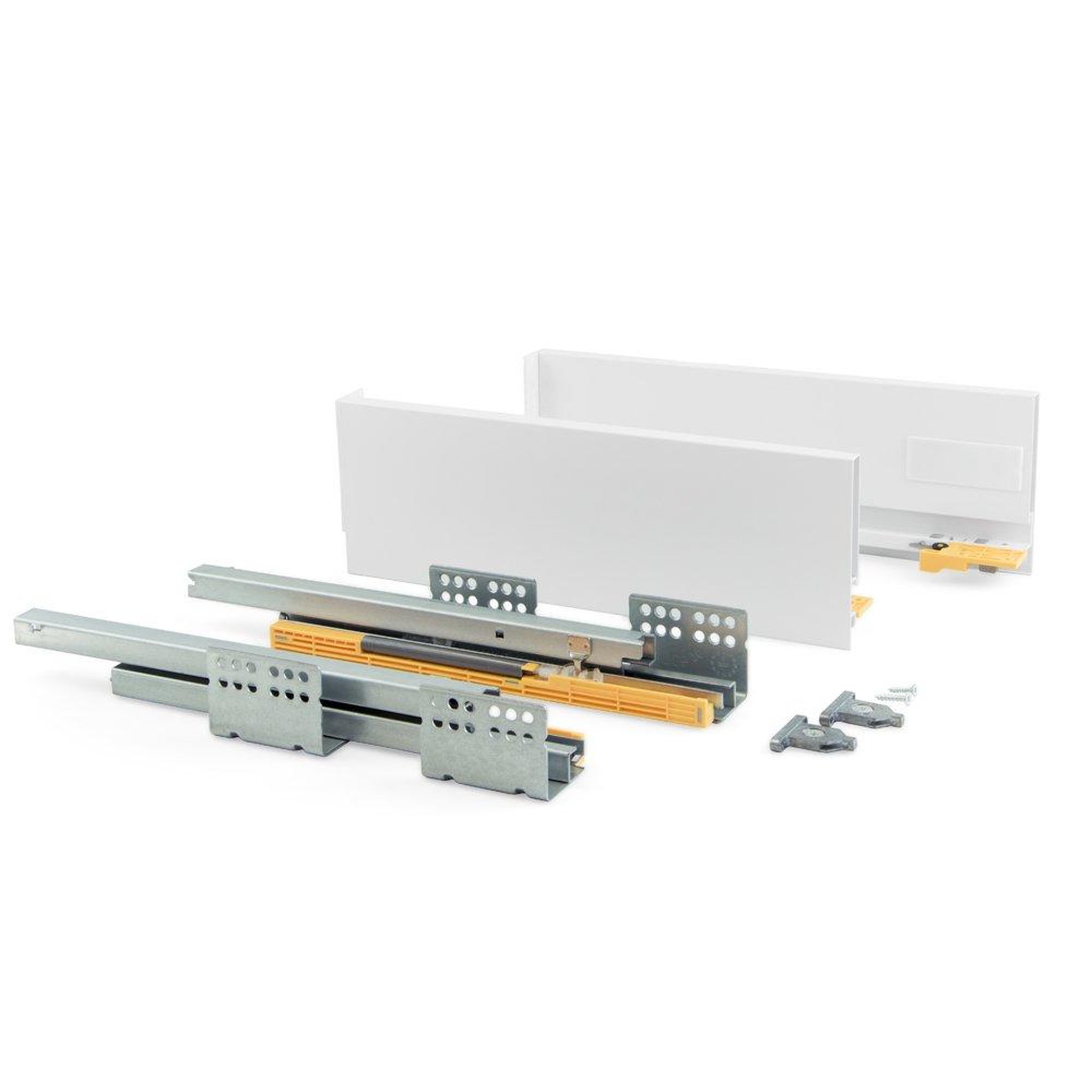 EMUCA SRL Kit de tiroir Concept hauteur 138 mm et profondeur 400 mm finition blanc