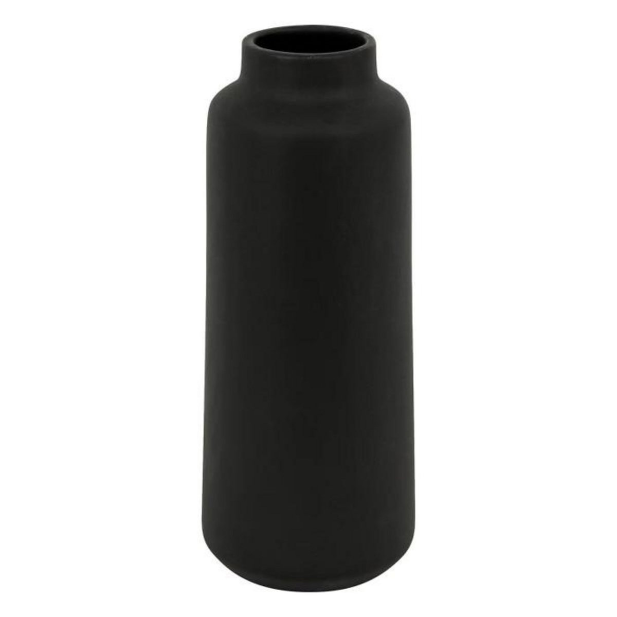 ATMOSPHERA Vase en Dolomite  Rily  30cm Noir
