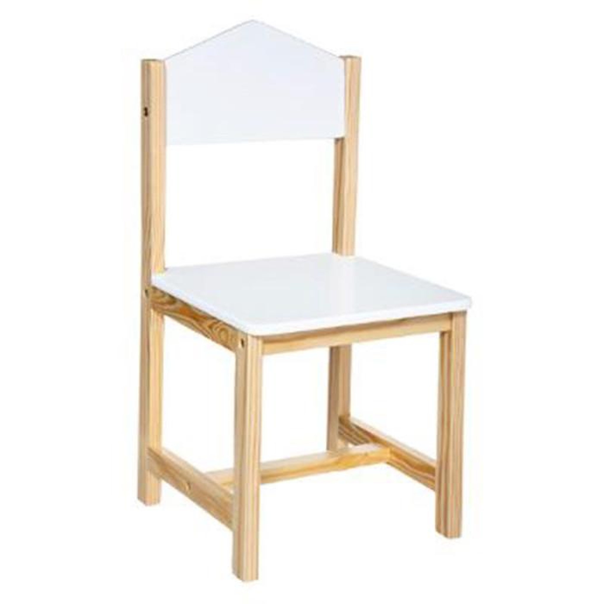 Voir la diapositive 1 : Atmosphera Kids Chaise Enfant  Maison  59cm Blanc