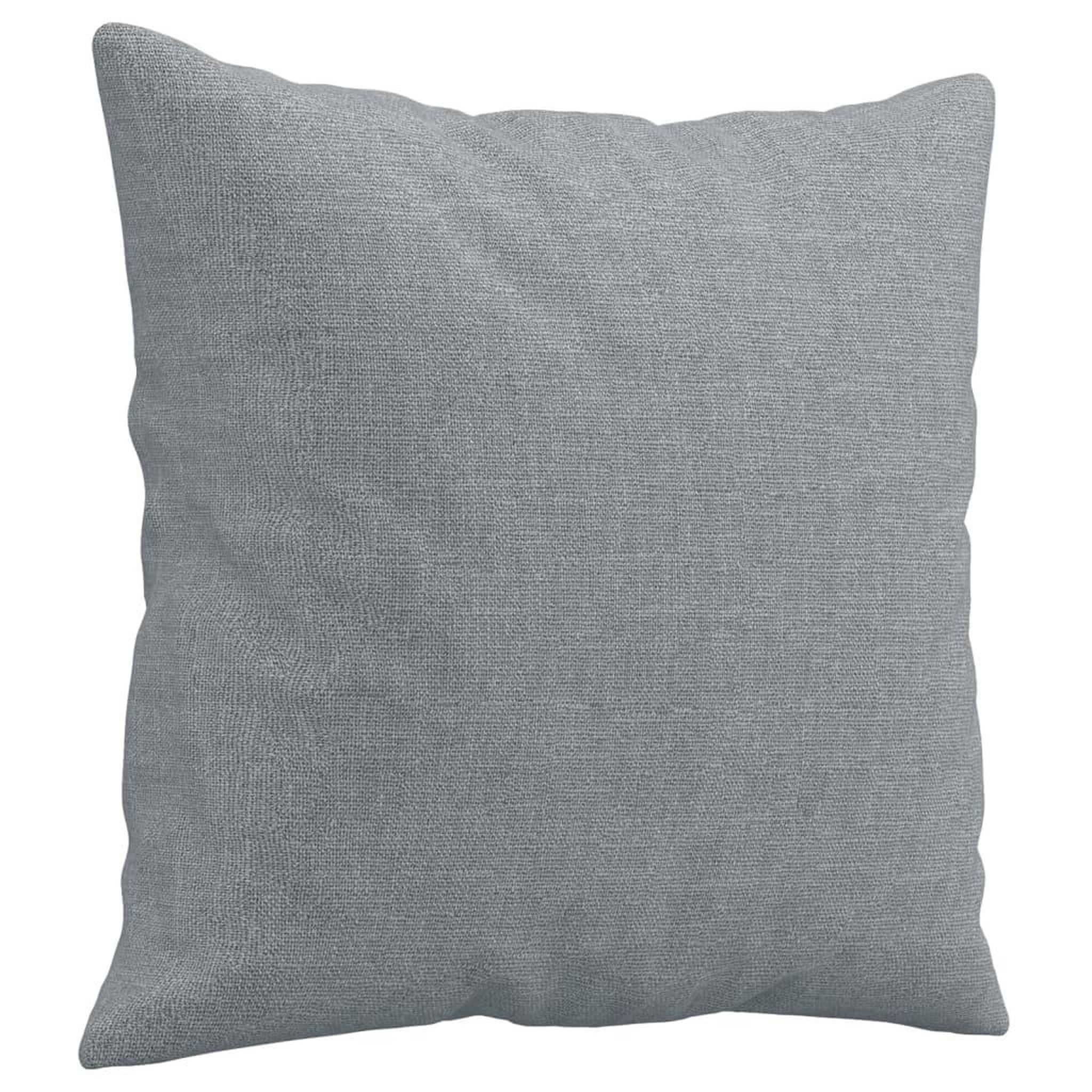 Voir la diapositive 5 : VIDAXL Ensemble de canapes 2 pcs coussins gris clair tissu