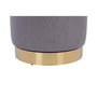 Voir la diapositive 6 : Paris Prix Tabouret Pivotant en Velours  Viktor  68cm Gris