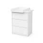 Voir la diapositive 4 : WEBABY Commode 3 tiroirs bois avec plan a langer 50 cm