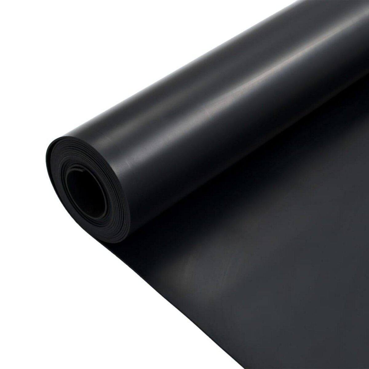 VIDAXL Tapis en caoutchouc antiderapant 1,2x5 m 2 mm Lisse