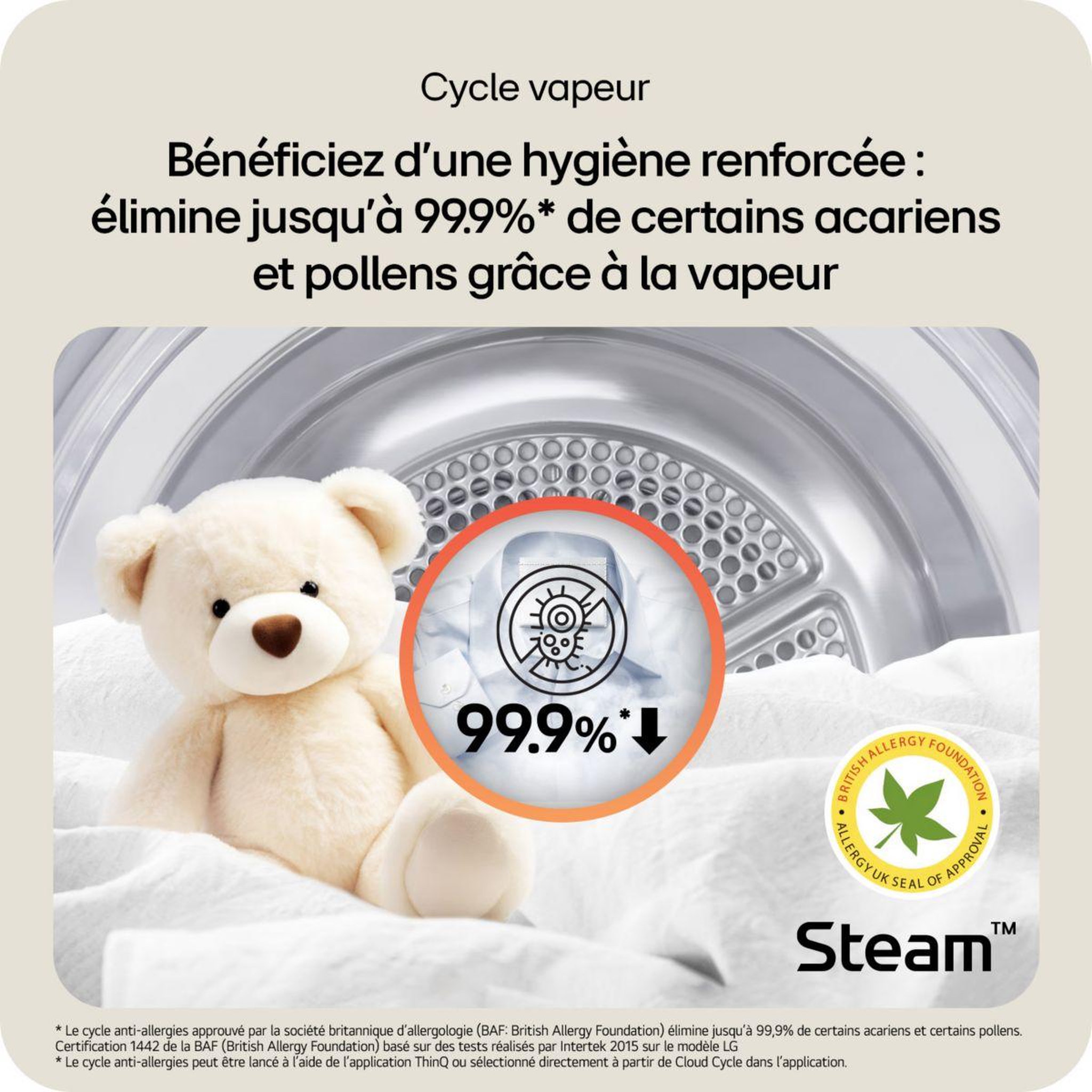 Voir la diapositive 5 : LG Lave linge hublot f34x56whst - 13 kg - 1400 tr/min - classe a - moteur direct drive - connecté