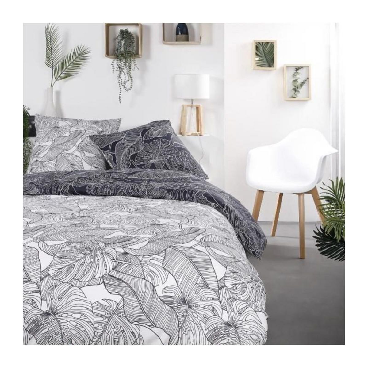 Today Parure de lit a zip - TODAY - Mawira - 108884 - 2 personnes - 260x240cm - Coton - Imprimé 2.1