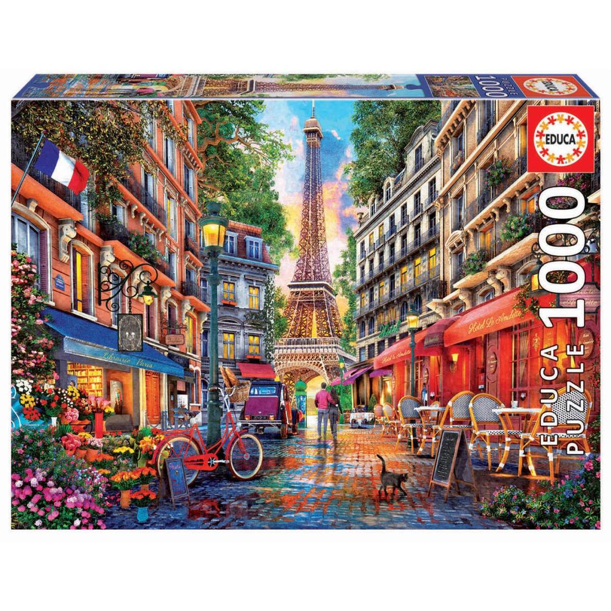 EDUCA Puzzle 1000 pcs - Paris Dominic Davison