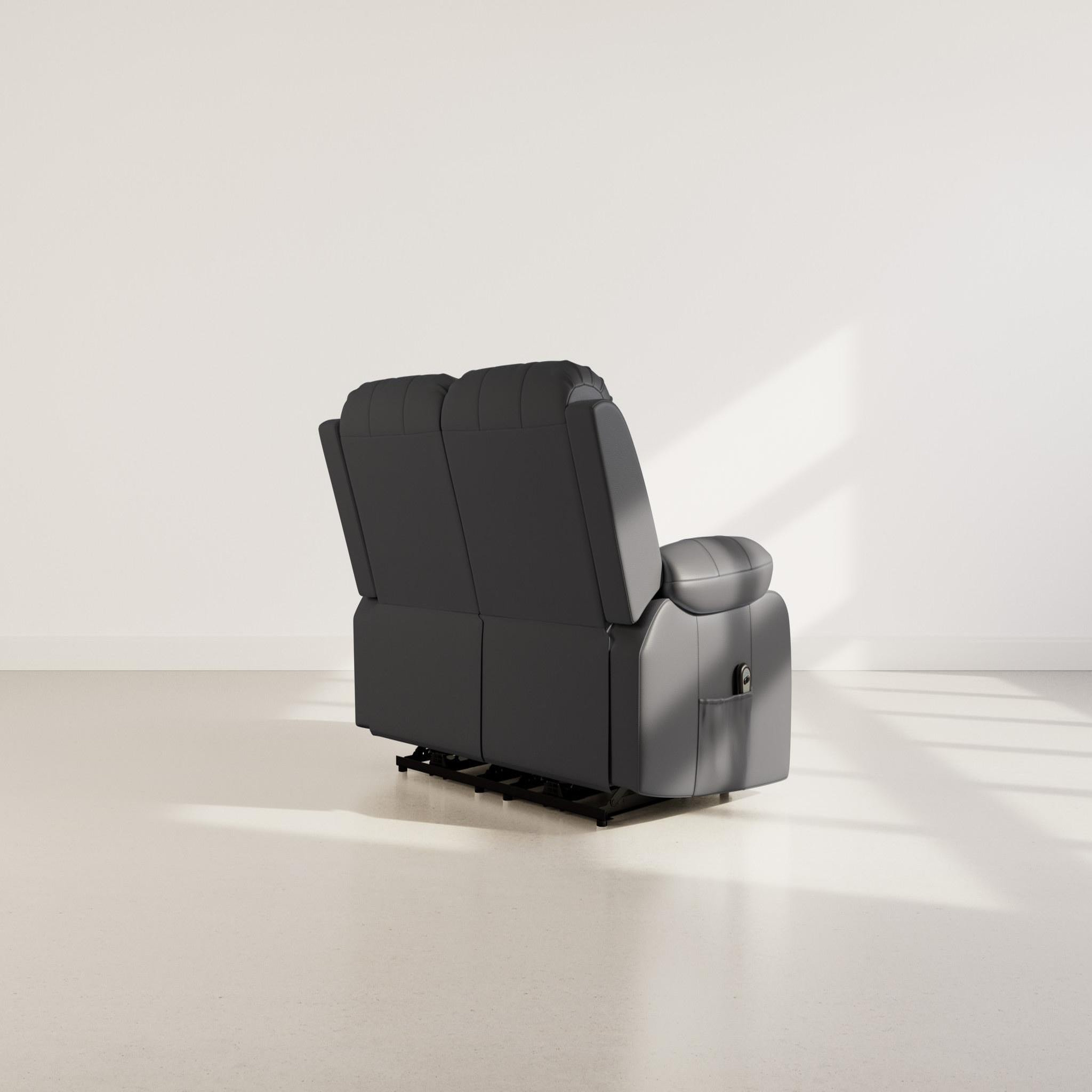 Voir la diapositive 6 : BEST MOBILIER Armand - canapé 2 places relax électrique en simili