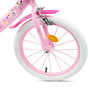 Voir la diapositive 4 : MINNIE Vélo enfant - Modèle fille 16'' - Vélo Minnie de Disney équipé de 2 freins + Porte Poupée - Panier avant et Stabilisateurs.