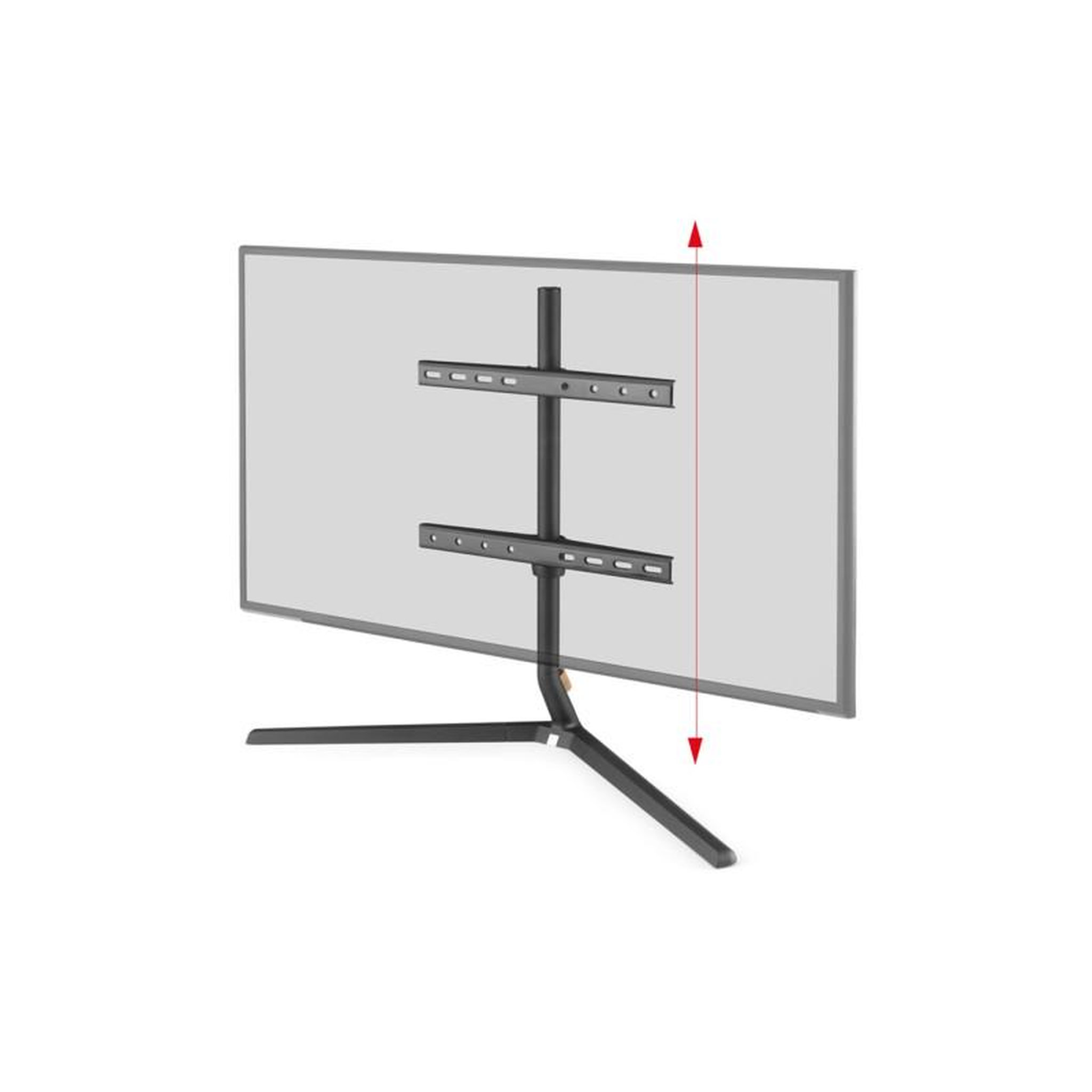 Voir la diapositive 3 : One For All Support mural pour écran plat One For All sur pied pour meuble TV Stand Design Table Top Dark Anthracite Orientable 180 VESA 4