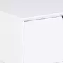 CONCEPT USINE Table de chevet avec tiroir blanc SLUMBER