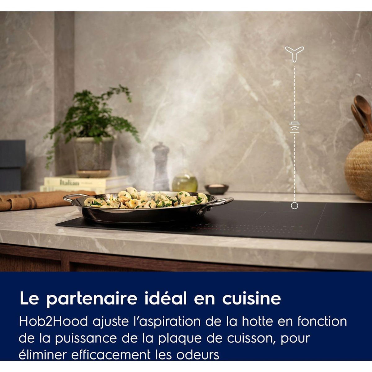 ELECTROLUX Hotte décorative murale LFT819K