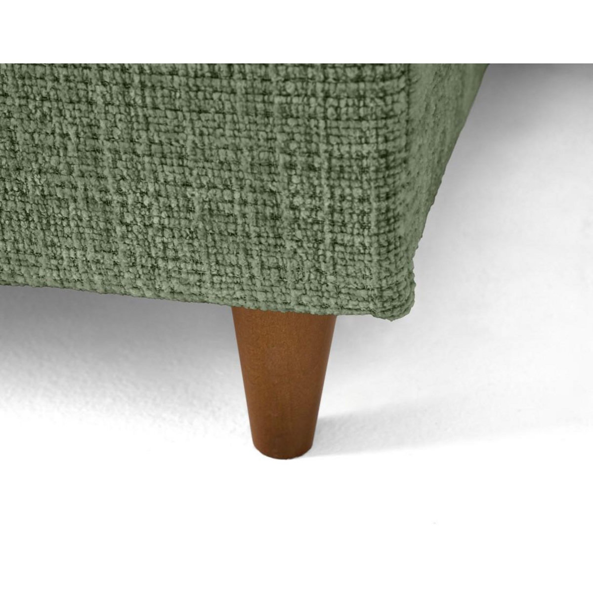 LISA DESIGN Anna - canapé d'angle gauche 5 places convertible en velours texturé