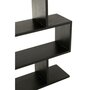 Voir la diapositive 6 : Paris Prix Bibliothèque en Bois  Lattes Verticales  180cm Noir