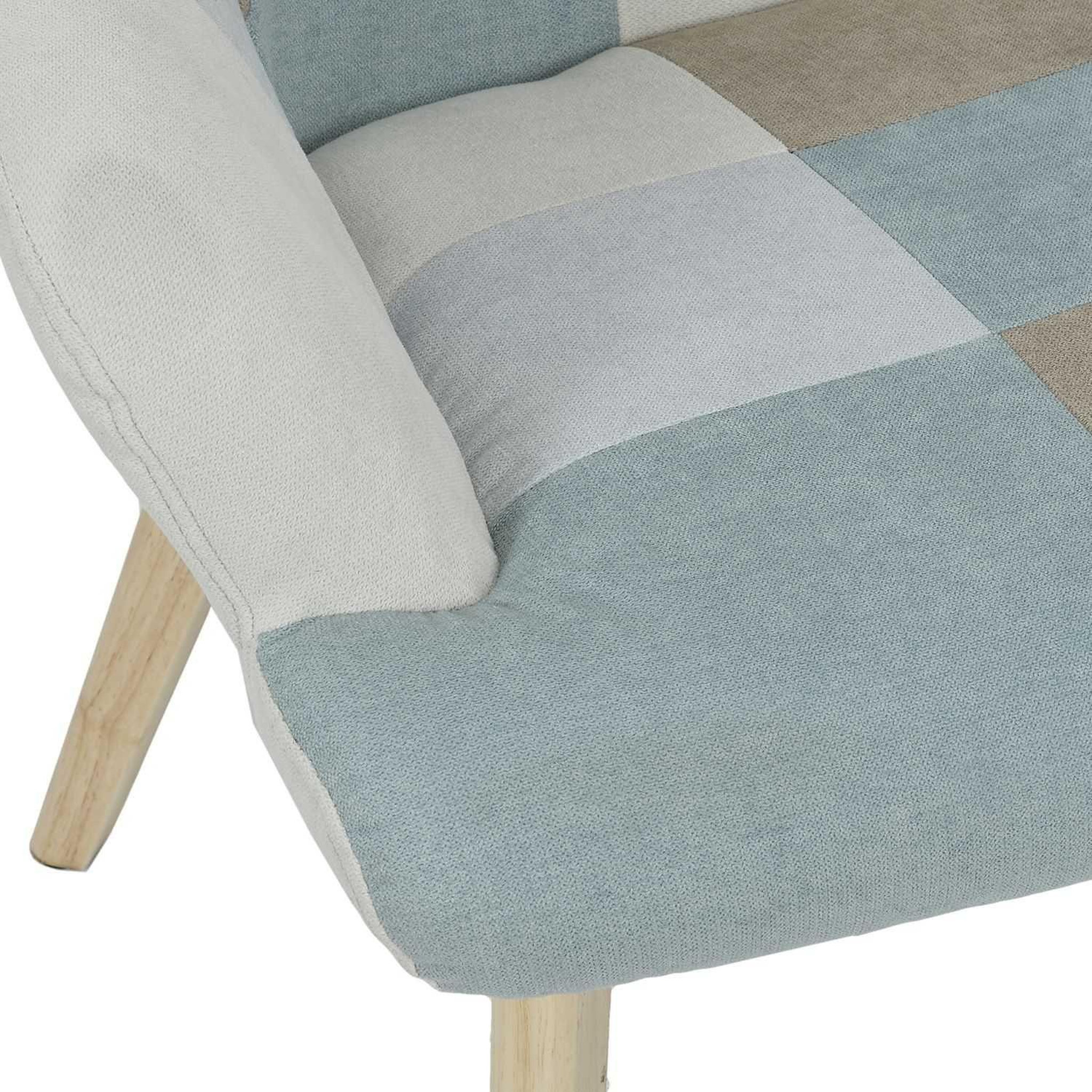 Voir la diapositive 5 : TOILINUX Fauteuil Helsinki Patchwork