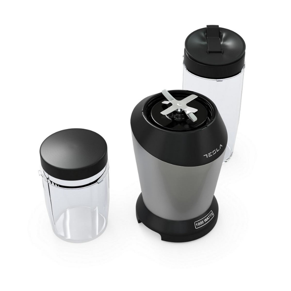 TESLA Blender 700ml 1000w gris/noir - NB301BXA