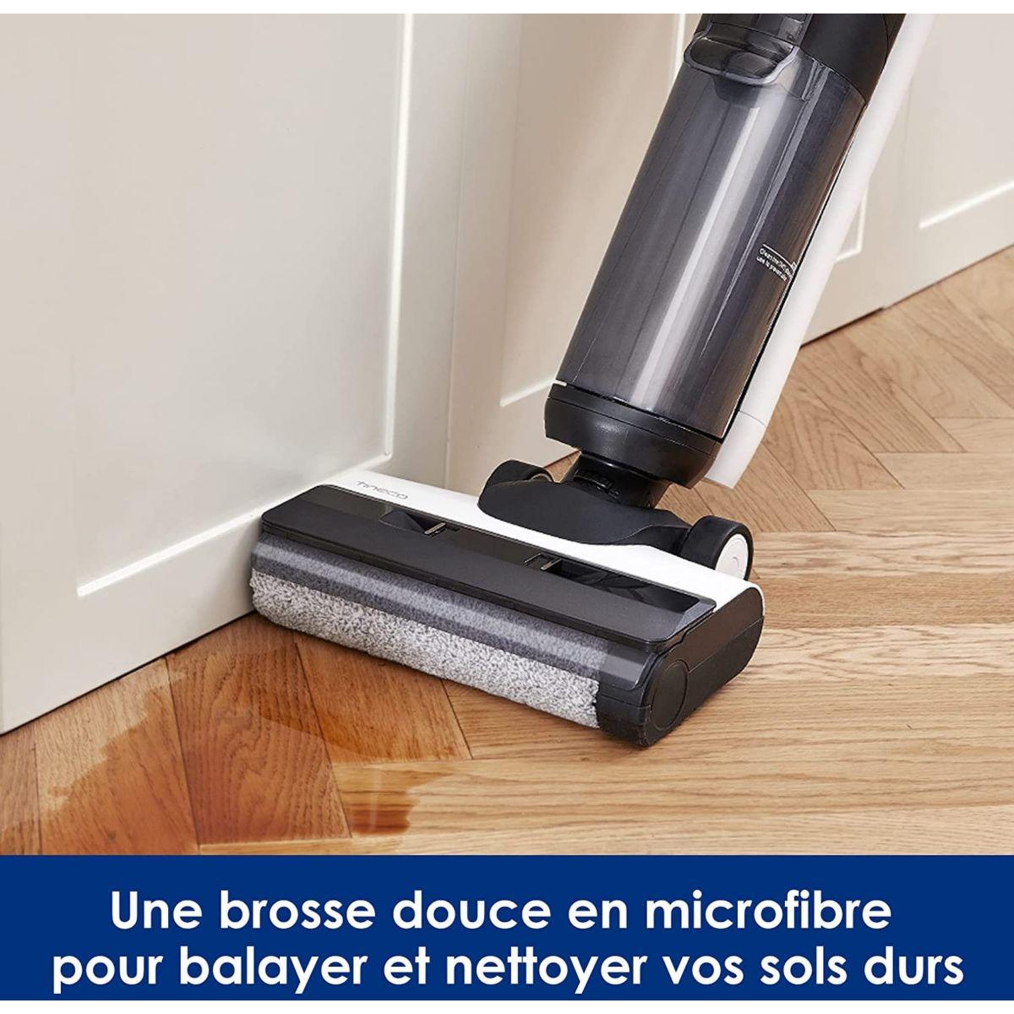 Voir la diapositive 4 : TINECO Rouleau microfibre +Filtres HEPA pour S5 Extreme