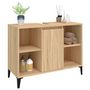 Voir la diapositive 4 : VIDAXL Meuble d'evier chene sonoma 80x33x60 cm bois d'ingenierie