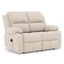 Voir la diapositive 2 : BEST MOBILIER Armand - canapé 2 places relax électrique en velours côtelé