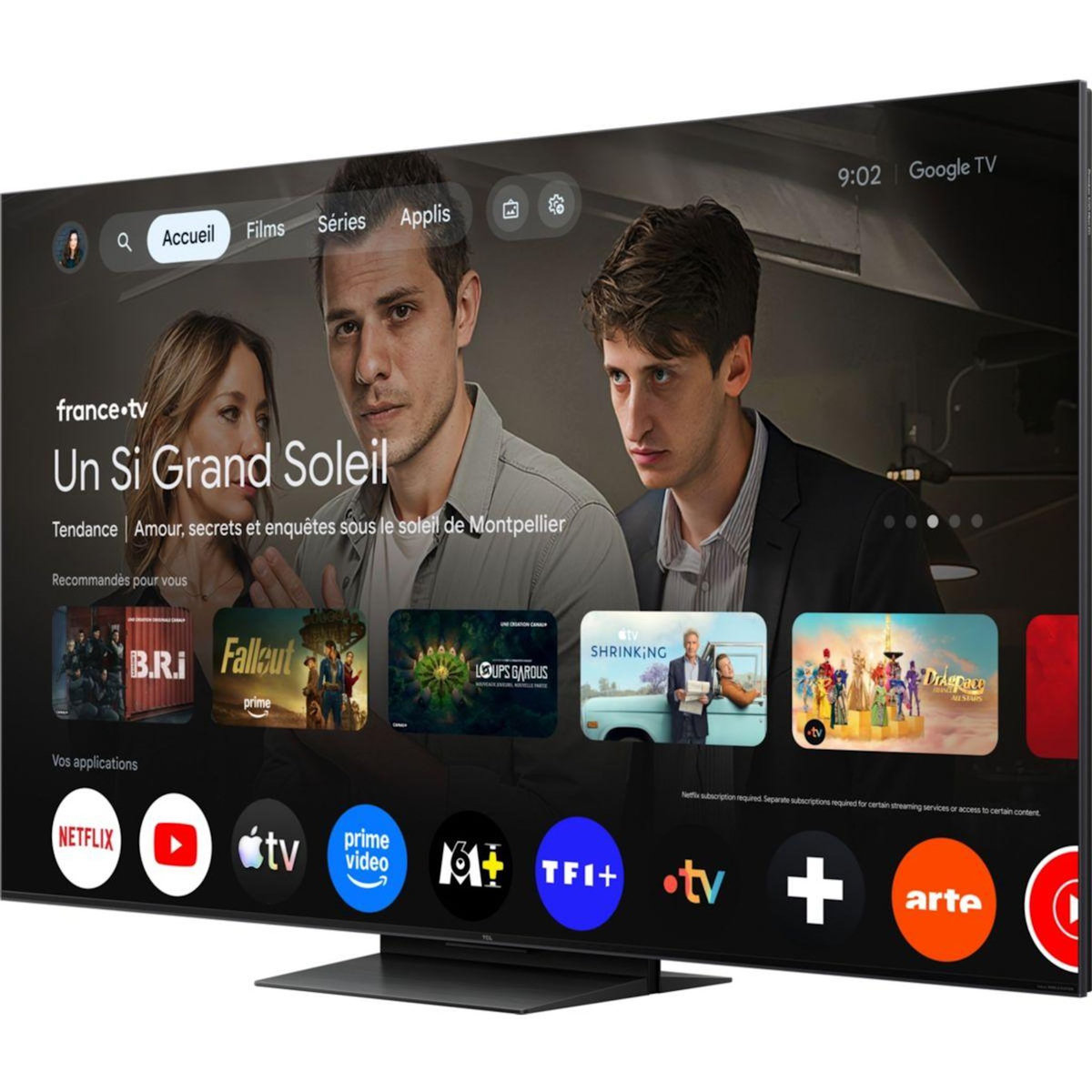 TCL TV Mini Led SQD 55C89L 2026 - 55 pouces ( 139 cm )