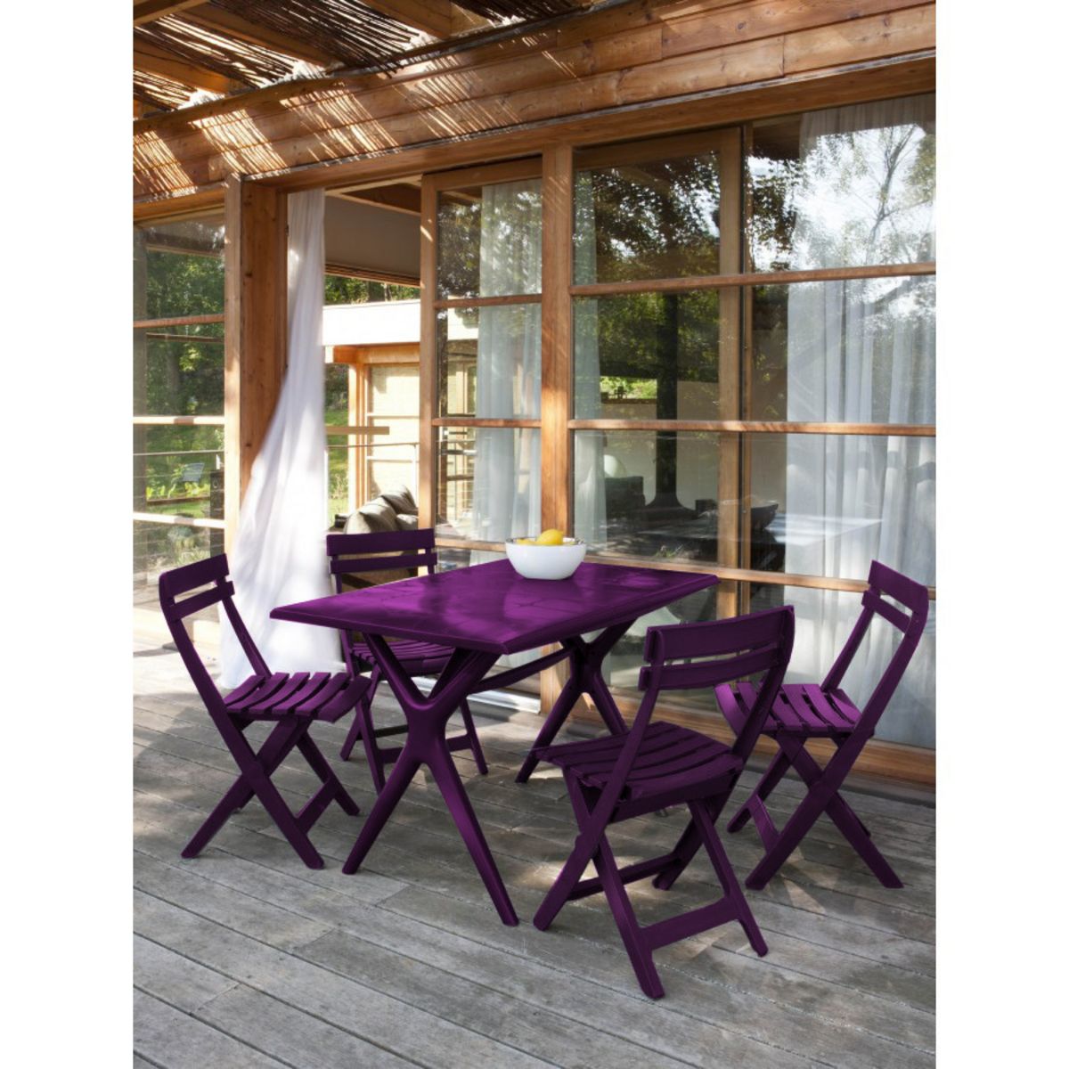 GROSFILLEX Table pliante SIGMA 115x77cm