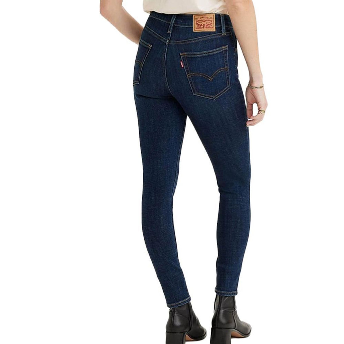 Levi's Jean Skinny Bleu Foncé Femme Levi's 721