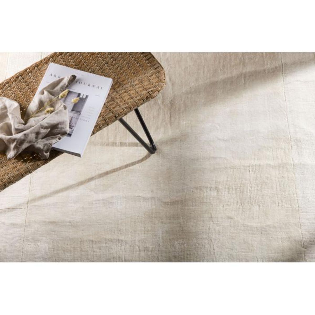 Paris Prix Tapis Déco  Boston  162x230cm Blanc