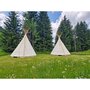 Voir la diapositive 2 : Smartbox 3 jours insolites en tipi en famille près de Megève - Coffret Cadeau Séjour