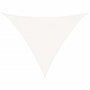 Voir la diapositive 2 : VIDAXL Voile d'ombrage 160 g/m^2 Blanc 3x3x4,2 m PEHD
