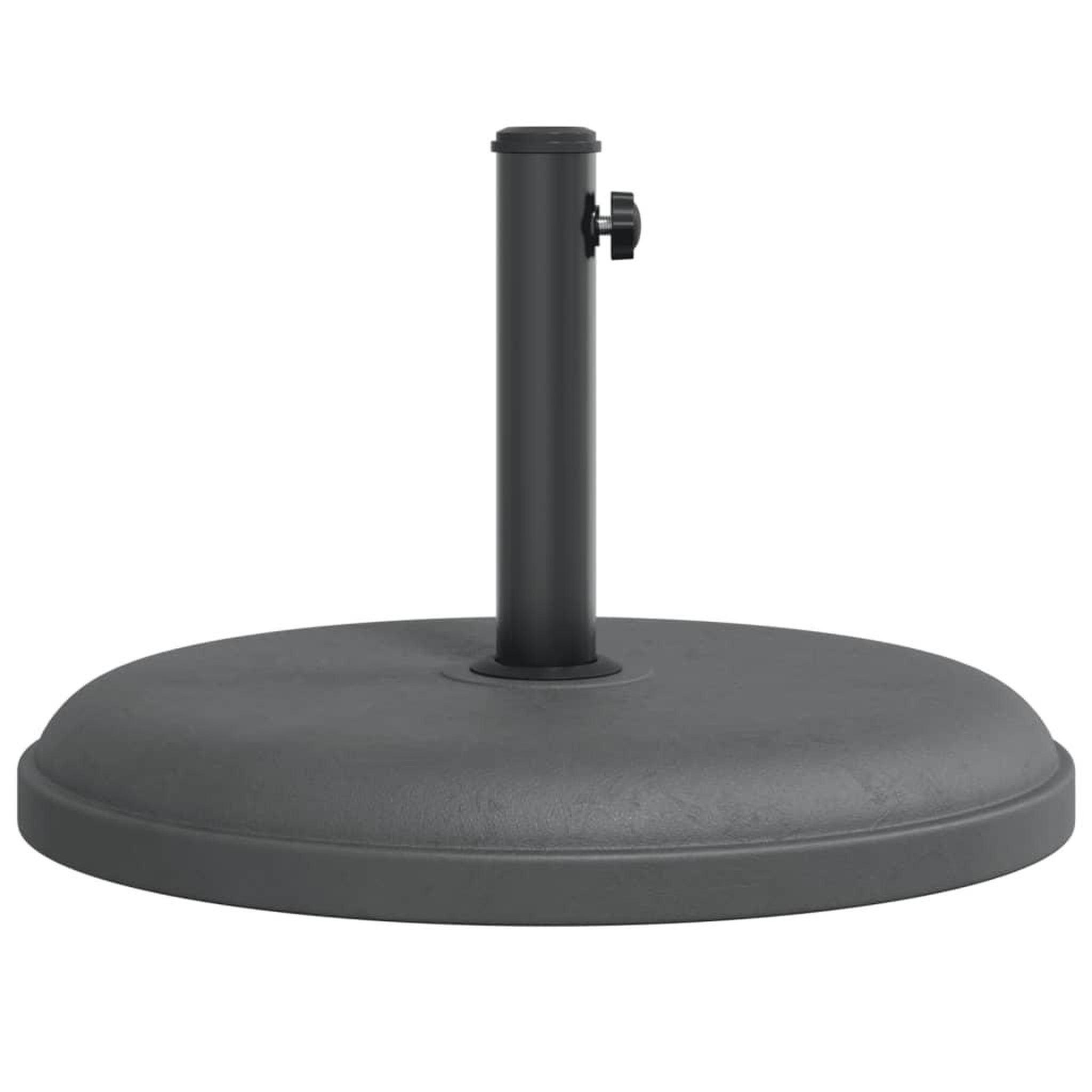 Voir la diapositive 5 : VIDAXL Base de parasol pour mats Ø32/35/38 mm 25 kg rond