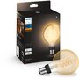 Voir la diapositive 1 : Philips Ampoule LED connectée HUE White E27 9W Filament Globe