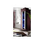 Voir la diapositive 2 : Paris Prix Vitrine LED Murale Design  Fly C4  170cm Blanc & Noir