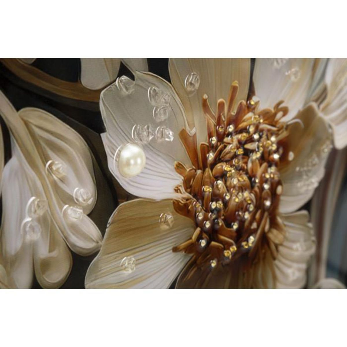 Paris Prix Tableau Imprimé Déco  Narcie  82x82cm Multicolore