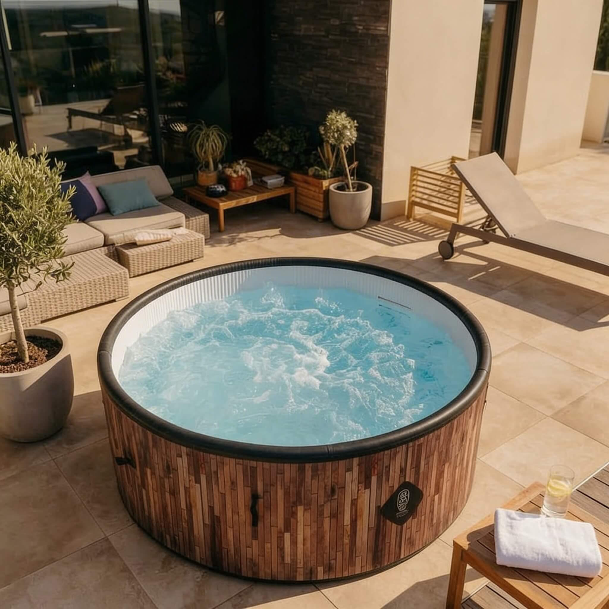 Voir la diapositive 2 : COCO SPA Spa gonflable Bali