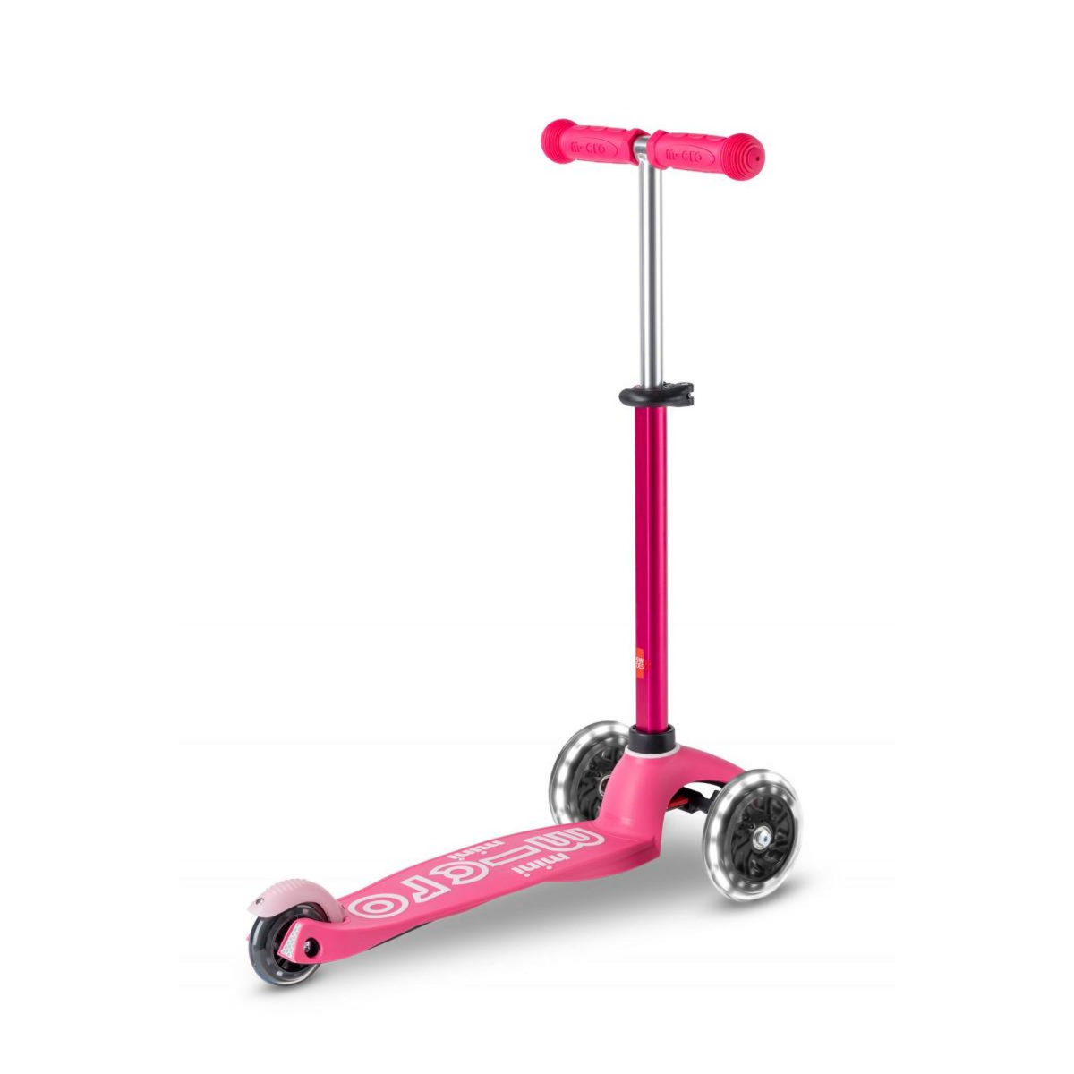 Micro Trottinette Mini Deluxe LED - Rose