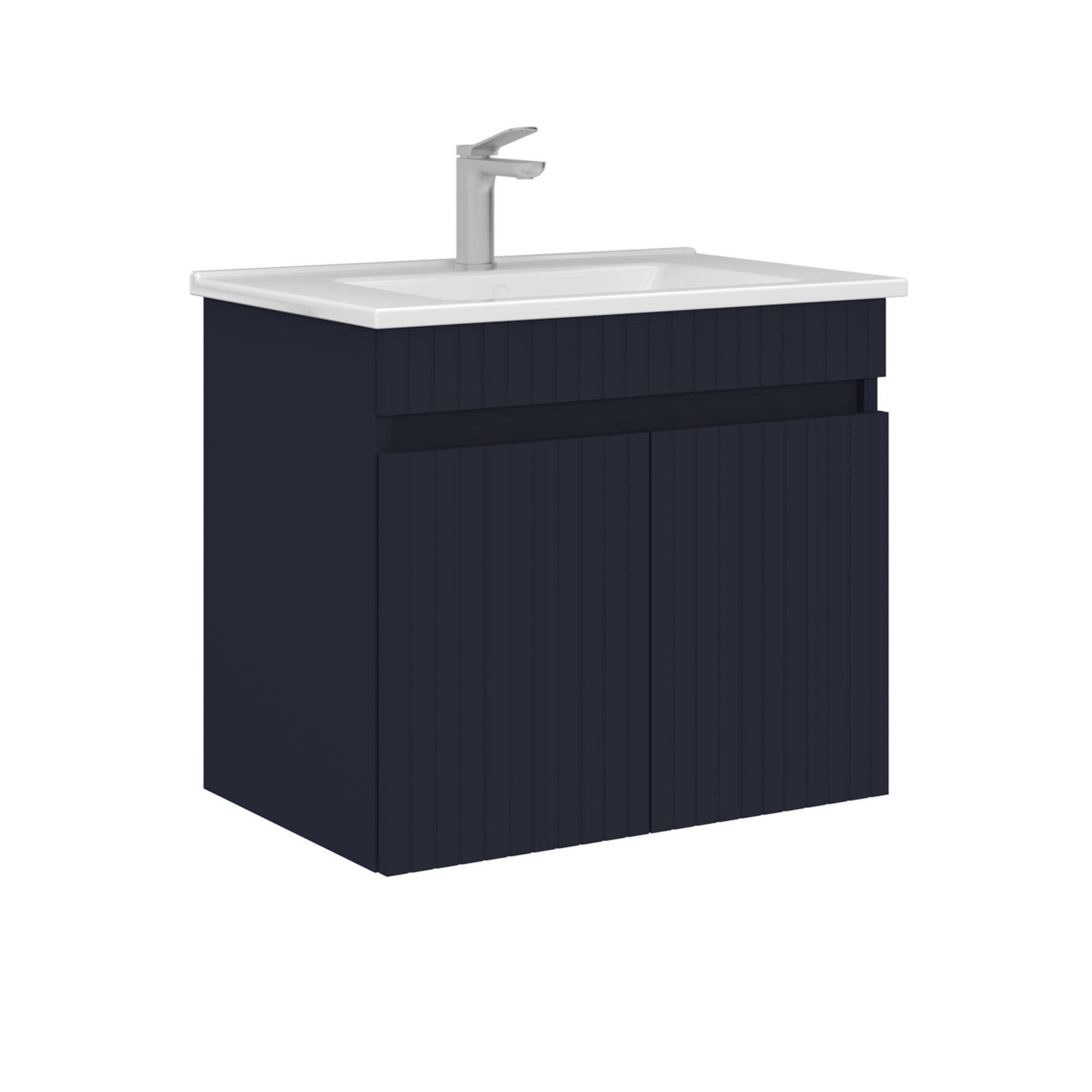 Habitat et Jardin Meuble Vasque  Tivoli 65  - 65 x 45 x 57 cm - Matte Navy Blue