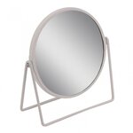 CENTRALE BRICO Miroir grossissant x 2 rond à poser, H.16 x l.16 x P.8.5 cm, Basic blanc