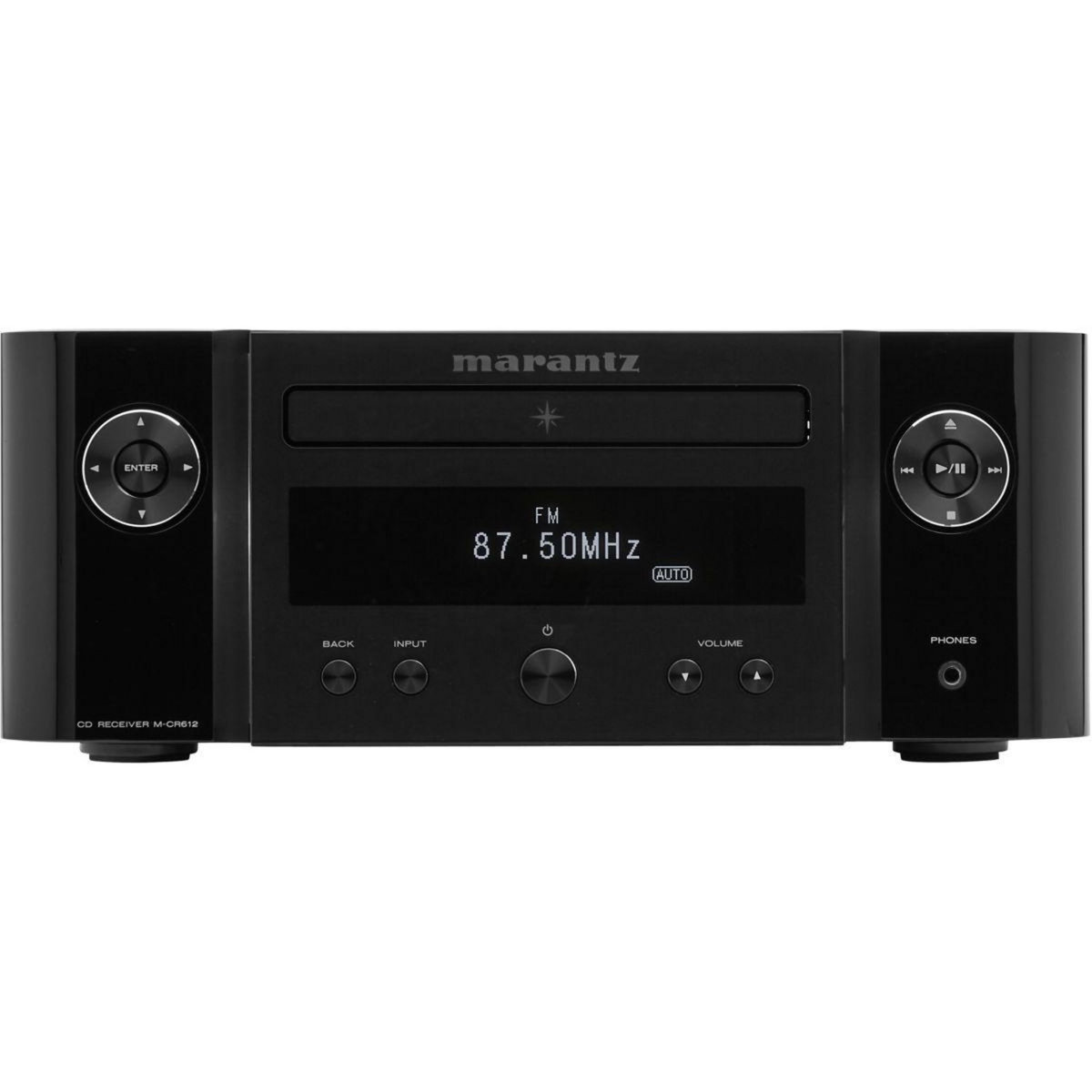 Marantz Amplificateur HiFi CD Melody X MCR612 Noir