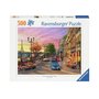 Voir la diapositive 1 : RAVENSBURGER Ravensburger - Jigsaw Puzzle Evening Atmosphere In Paris, 500pcs. 120001492
