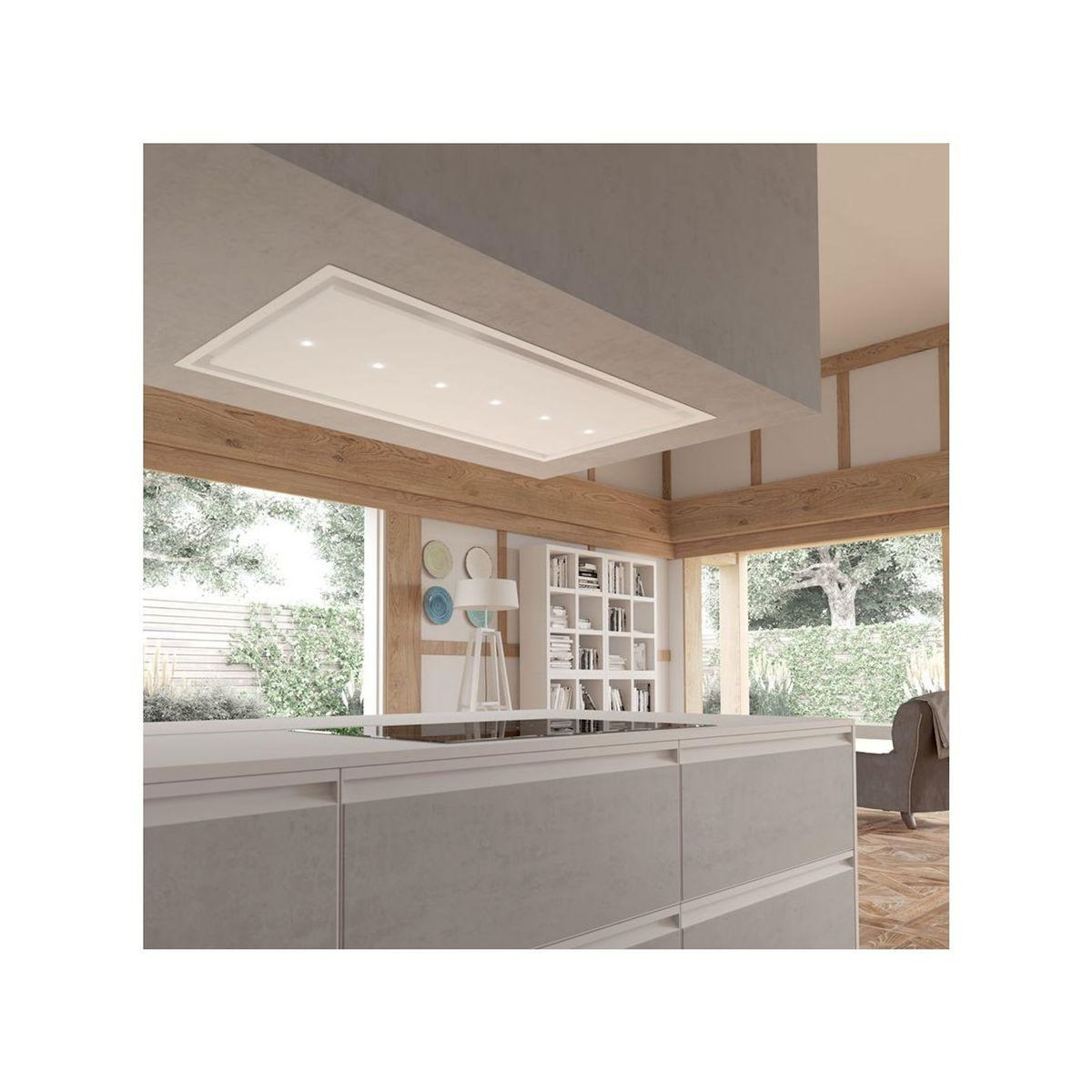 ROBLIN Hotte plafond AQUA 900 INOX