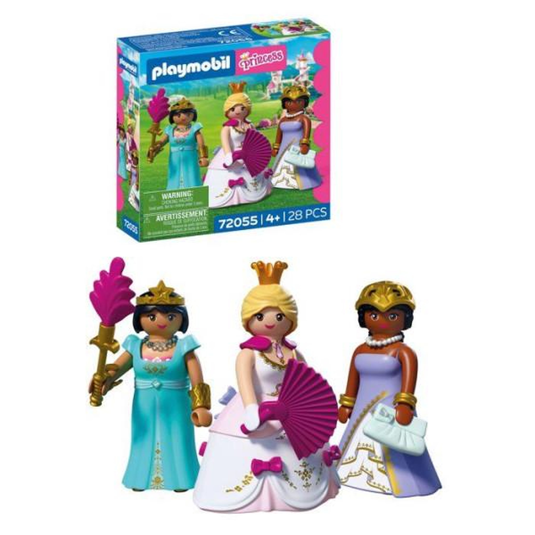 Voir la diapositive 4 : PLAYMOBIL Playmobil 72055 Trio de princesses