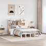Voir la diapositive 1 : VIDAXL Lit bibliotheque sans matelas 140x200 cm bois massif de pin