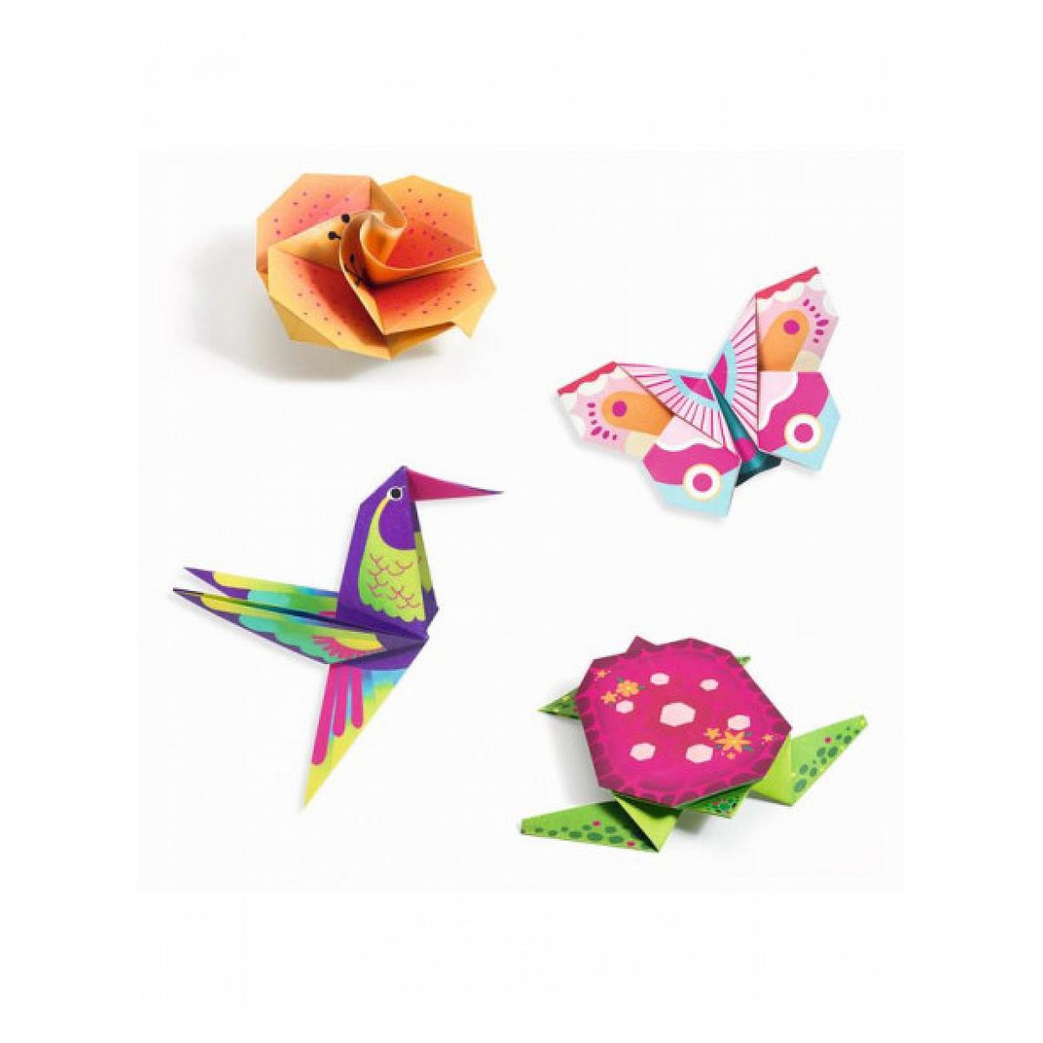 Djeco kit de découverte origami Tropiques