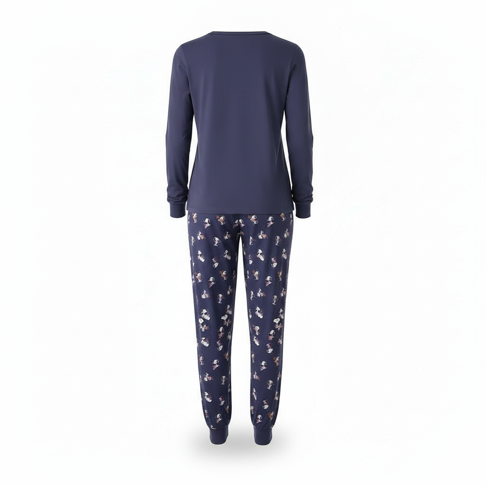 Voir la diapositive 3 : OZABI Ozabi ensemble pyjama femme léger broderie motif fantaisie