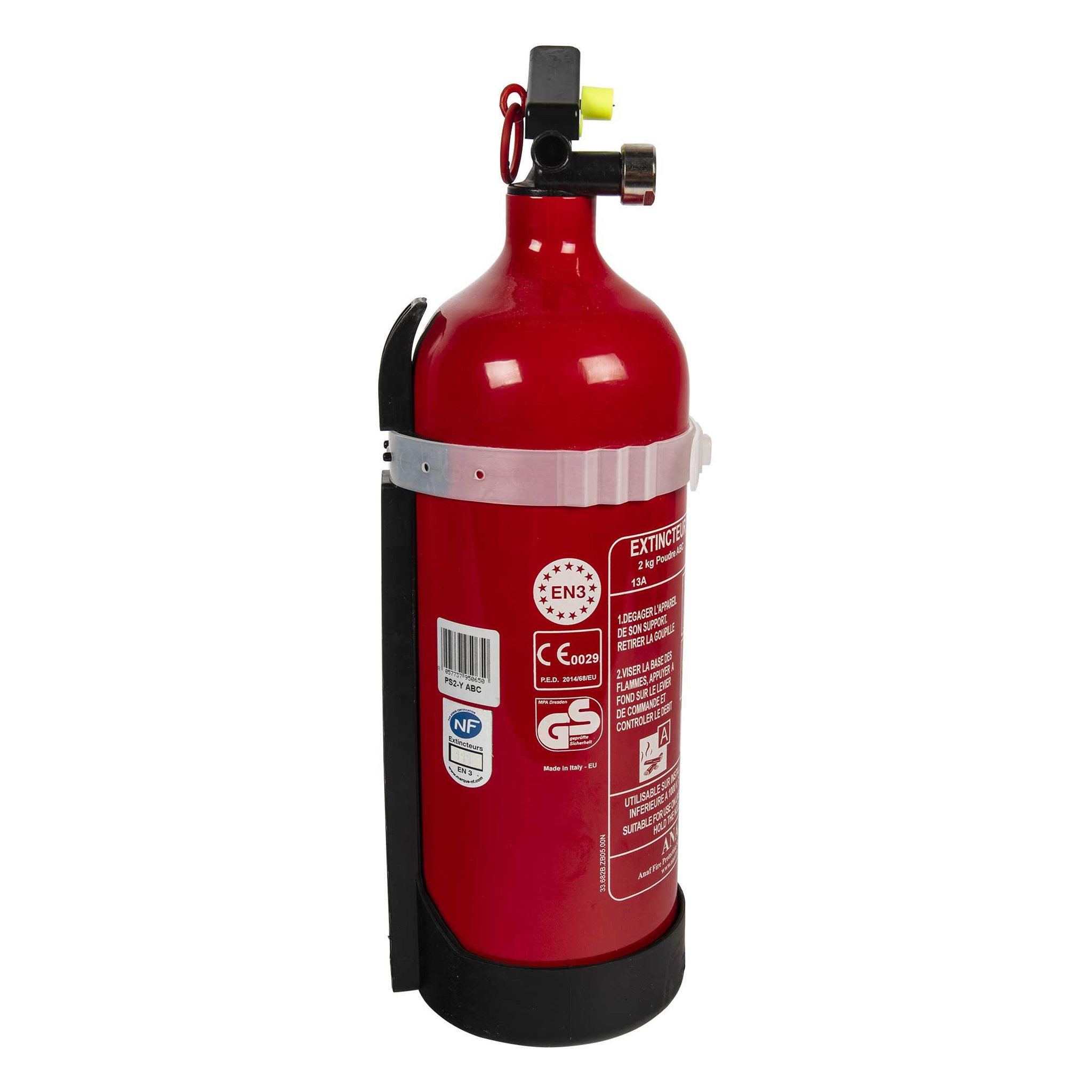 Voir la diapositive 6 : NOTRE SELECTION Extincteur à poudre ABC 2kg 16457.4