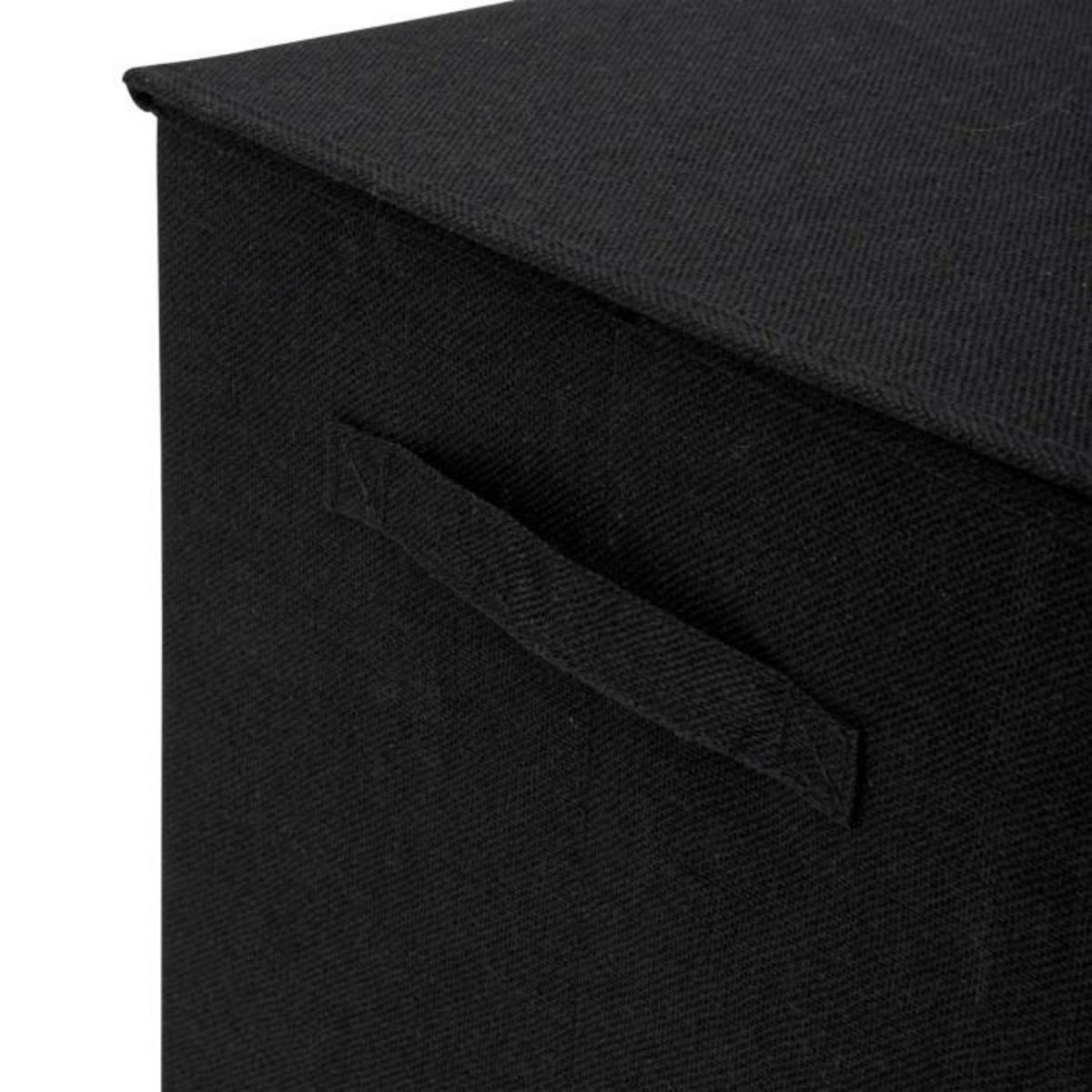 FIVE Panier à Linge Avec Séparateur  Colors  74L Noir Khol