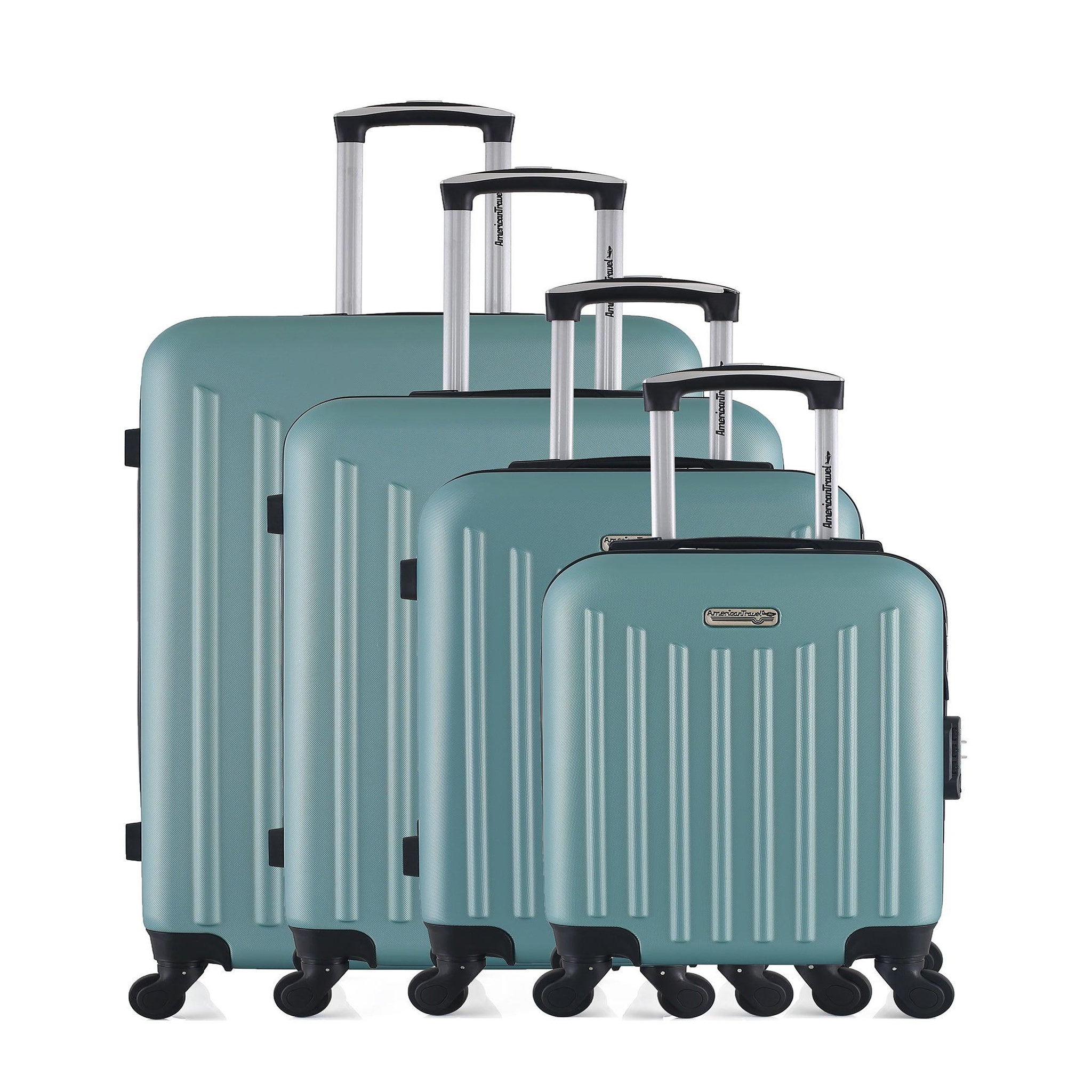 AMERICAN TRAVEL American travel - set de 4 valises brooklyn-m 75 cm 4 roues